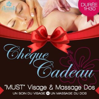 LE MUST SOIN DU VISAGE ET MASSAGE DU DOS