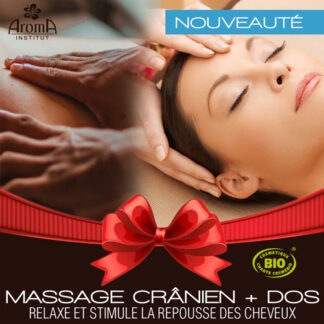 massage crÂnien + dos 60 minutes