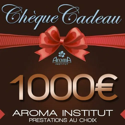 AROMA CHEQUE CADEAU 1000 € : Aroma Boutique - La boutique des bons cadeaux  de AROMA INSTITUT